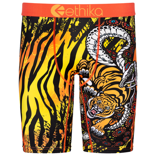 Photo 1 of Ethika Boys Ethika Graphic Briefs - Boys' Grade School Yellow/Orange Size S
