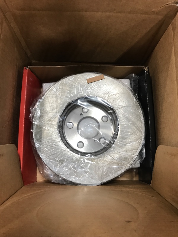 Photo 2 of A-Premium 10.83 inch (275mm) Front Disc Brake Rotors + Ceramic Pads Kit Compatible with Select Pontiac, Scion and Toyota Models - Vibe 2009-2010, xD 2008-2014, Corolla 2009-2019, Matrix 2009-2014