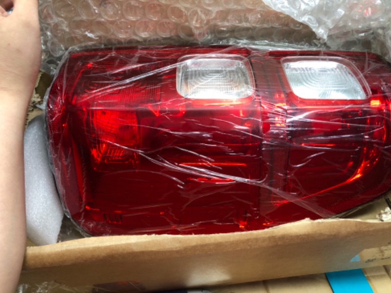 Photo 2 of JSKAPA Tail Light Assembly For 2019 2020 2021 2022 Ford Ranger Rear Driving Lamp with Wire Bulbs Left Driver Side