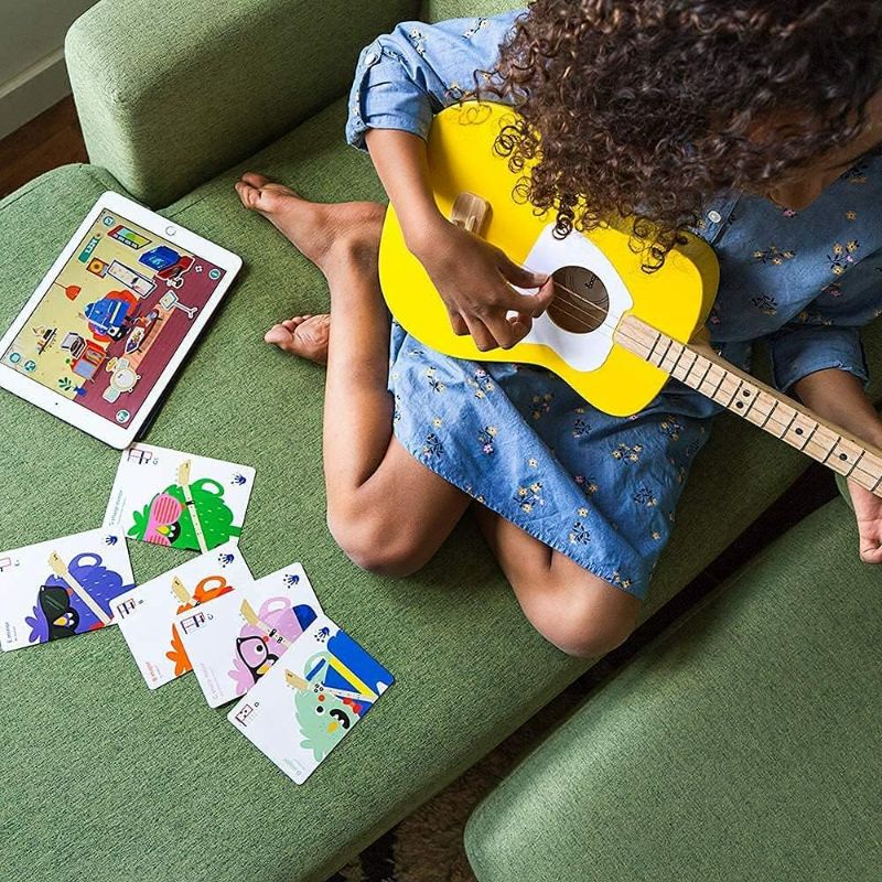 Photo 4 of (READ FULL POST) Loog Pro Acoustic kids Guitar 3-strings Ages 6+ Learning App and Lessons Included White