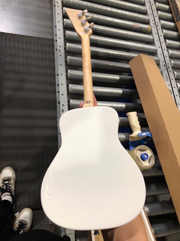 Photo 3 of (READ FULL POST) Loog Pro Acoustic kids Guitar 3-strings Ages 6+ Learning App and Lessons Included White