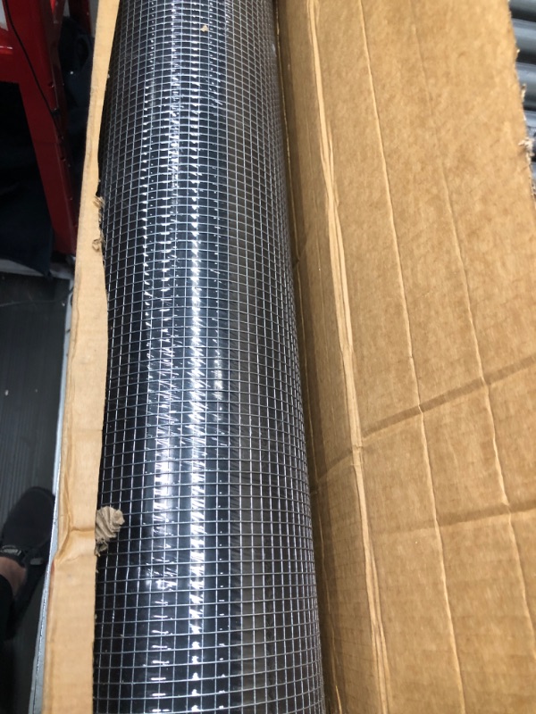 Photo 2 of Garden Tailor Hardware Cloth 1/4 inch Wire Fencing: 48 in x 50 ft Galvanized After Welding Garden Fence Roll Square Mesh 23 Gauge Chicken Rabbit Snake Cage Heavy Duty Welding Fencing 1/4inch 48''x50'