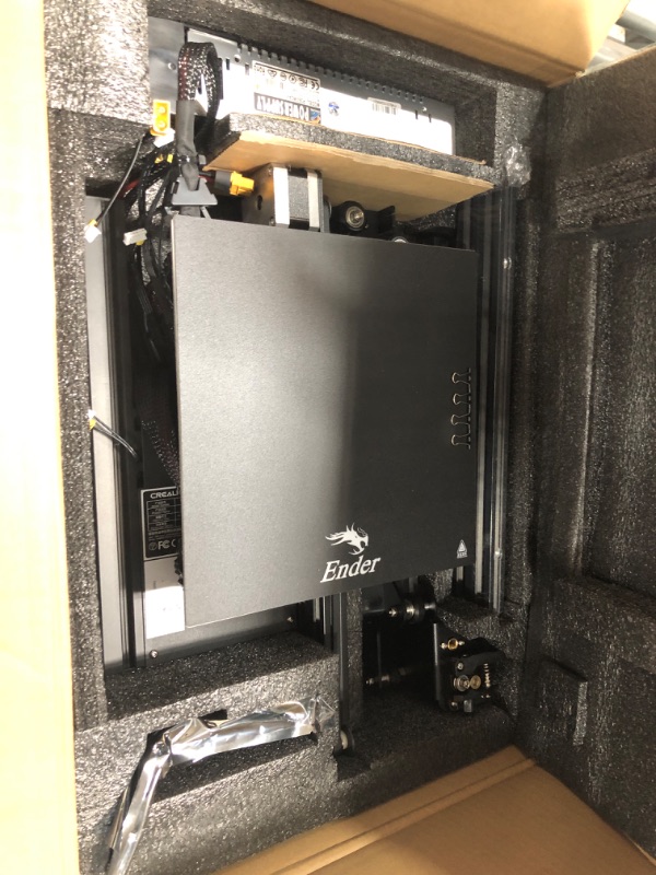 Photo 2 of Creality Ender 3 V3 SE 3D Printer, 250mm/s Printing Speed, Sprite Direct Extruder CR Touch Auto Leveling Auto Z Offset Color Screen Dual Z-axis Auto Filament Transfer 32-bit Mainboard 220x220x250mm