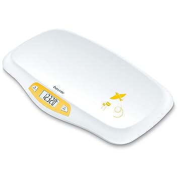 Photo 1 of *SEE NOTES* Beurer BY80 Digital Baby Scale, Infant Scale for Weighing in Pounds, Ounces, or Kilograms up to 44 lbs with Hold Function, Pet Scale for Cats and Dogs
