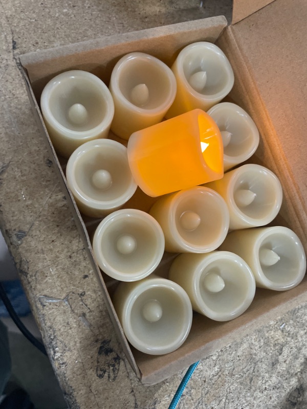 Photo 1 of 12 pack plastic candles 