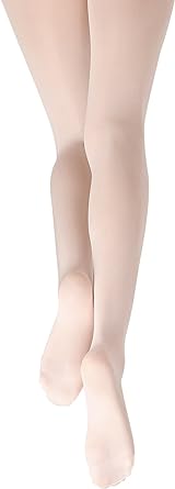 Photo 1 of Capezio Studio Basics Footed Tight - Girls pink
