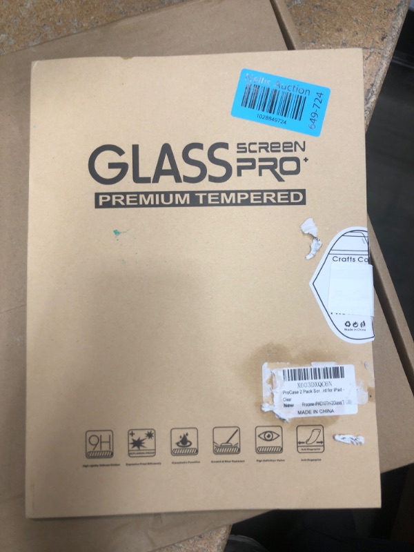 Photo 1 of 2 pack screen protector for i pad 