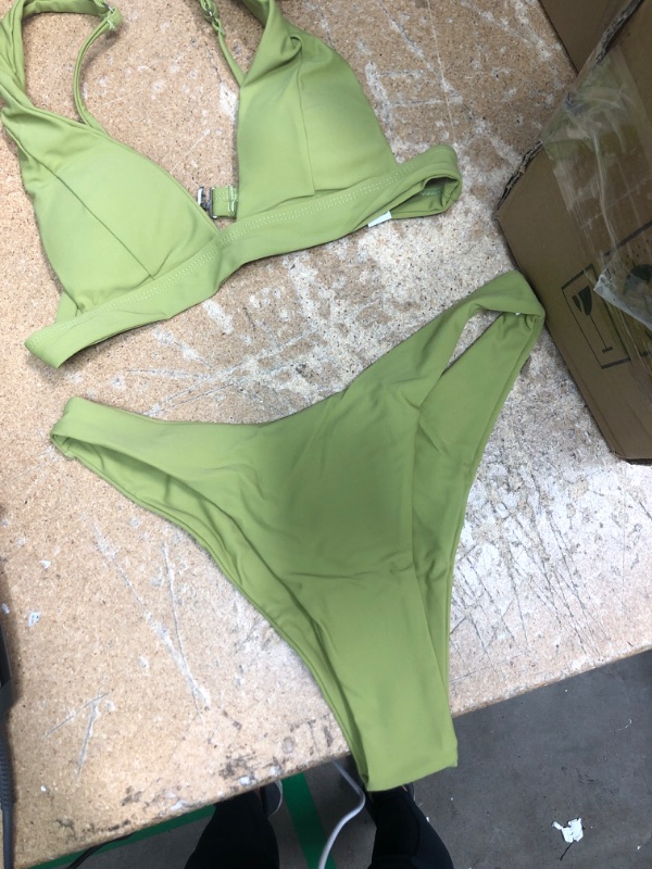 Photo 1 of  Small Light-green BIKINI