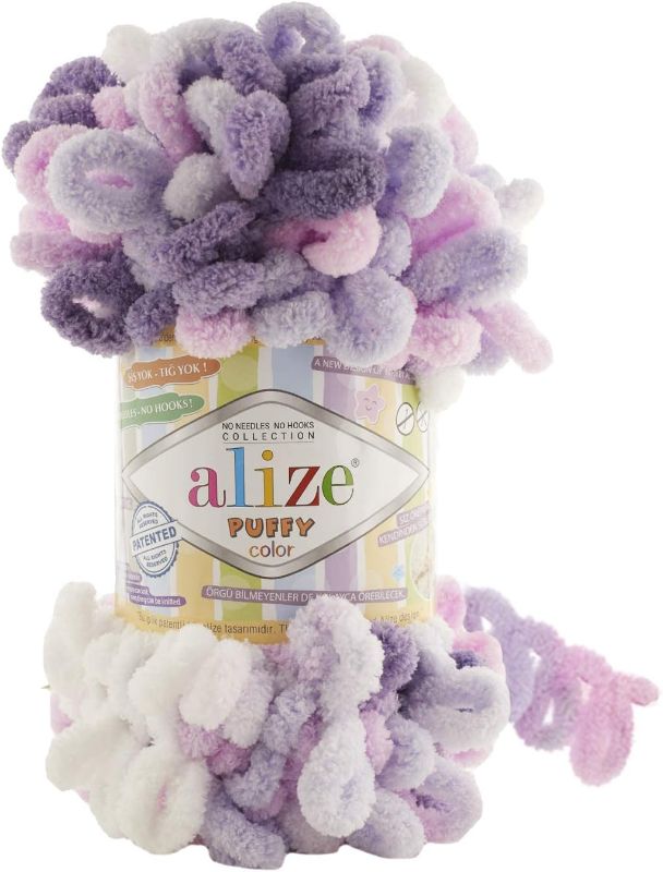 Photo 1 of Alize Puffy Color Yarn