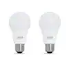 Photo 1 of 100-Watt Equivalent A19 Dimmable CEC Title 20/24 ENERGY STAR 90+ CRI E26 Medium LED Light Bulb Soft White 2700K (2-Pack)
