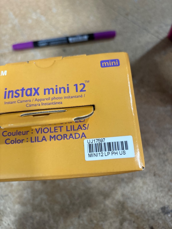 Photo 2 of Fujifilm Instax Mini 12 Purple Holiday Bundle 2023
**3.2025**