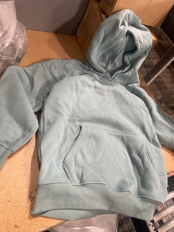 Photo 1 of Blue/Teal pull-over hoodie - S