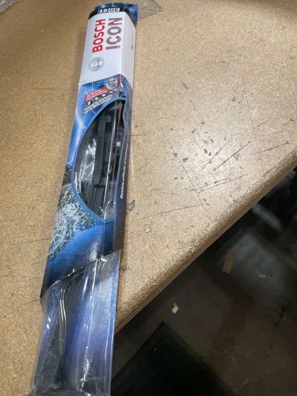 Photo 2 of Bosch ICON 18OE Wiper Blade, Up to 40% Longer Life* - 18" (Pack of 1) 18OE Single Wiper Blades