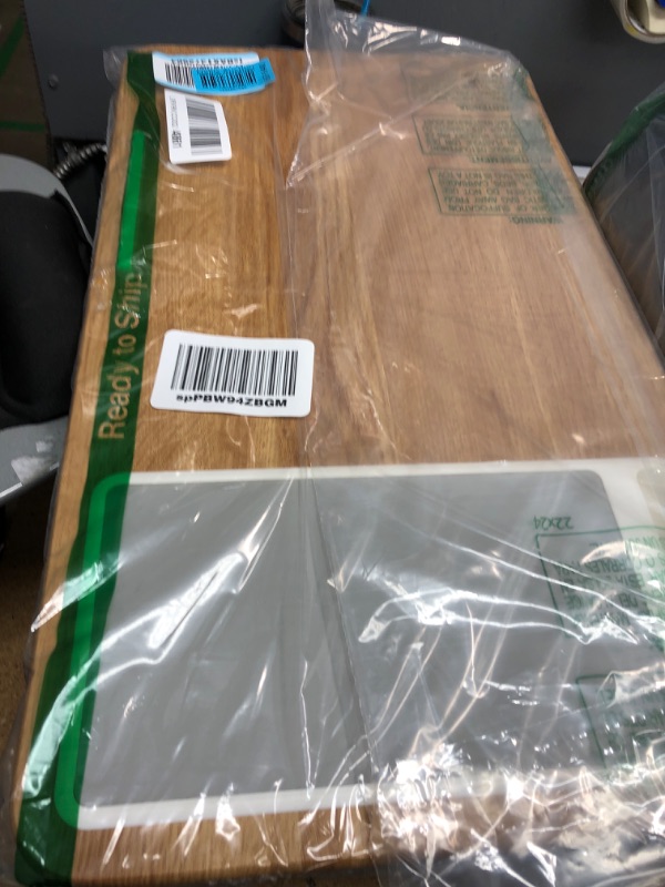 Photo 1 of LapGear Home Office Lap Desk with Device Ledge, Mouse Pad, and Phone Holder - Oak Woodgrain - Fits up to 15.6 Inch Laptops - Style No. 91589 Oak Woodgrain Right-Handed