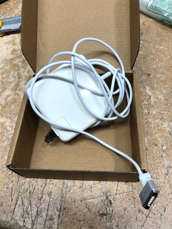 Photo 2 of **UNABLE TO TEST**
Mac Book air Charger,Replacement for Mac Book Air AC 45W Power T-Tip Shape Connector Power Adapter,Charger for Mac Book Air 11 inch and 13 inch?2012-2017?