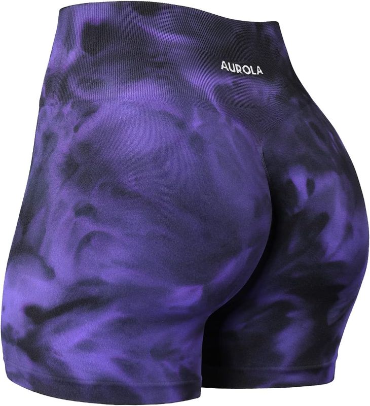 Photo 1 of AUROLA Dream Tie Dye Workout Shorts for Women size unknown
