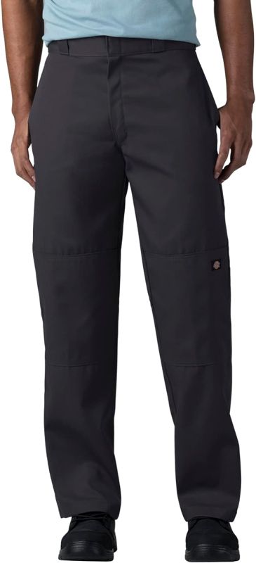 Photo 1 of Dickies Men's Loose Fit Double Knee Work Pant Big-Tall 36W x 32L Black