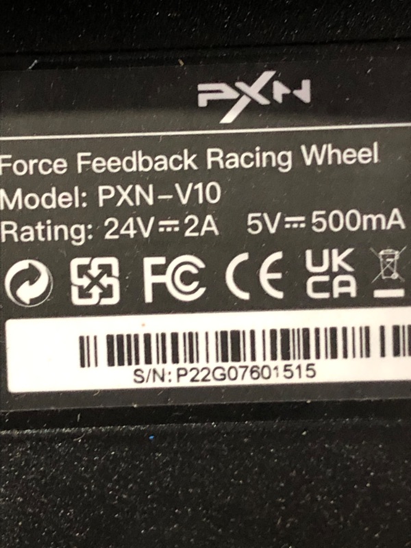 Photo 3 of (see all images)PXN V10 Force Feedback Steering Wheel,Used - Like New Racing Wheel 270°/900° 