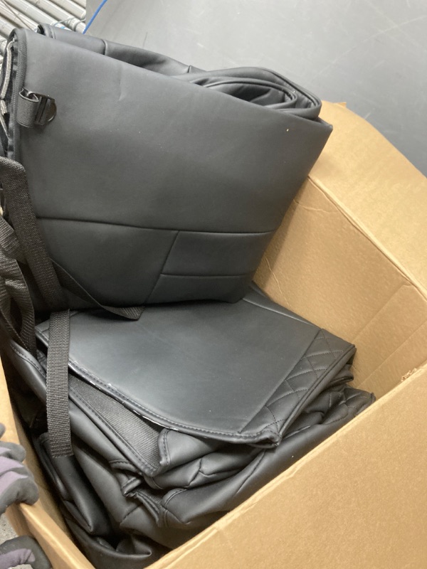 Photo 2 of nissan rogue seat covers, black, model unknown