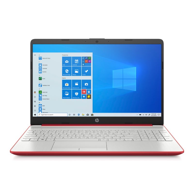 Photo 1 of HP 15.6 Laptop Intel Pentium Silver N5000 4GB RAM 500GB HD Windows 10 Home Scarlet Red 15-dw0081wm
