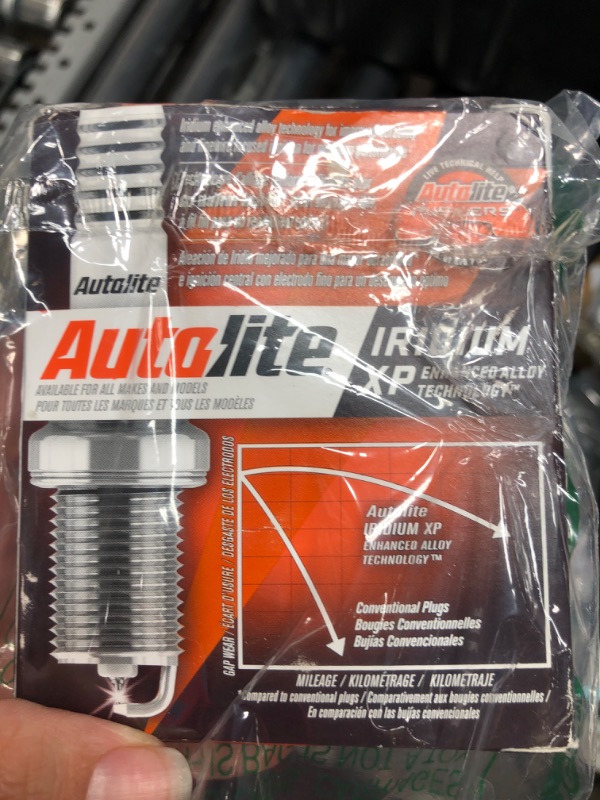 Photo 2 of Autolite Iridium XP Automotive Replacement Spark Plugs, XP5702 (4 Pack)