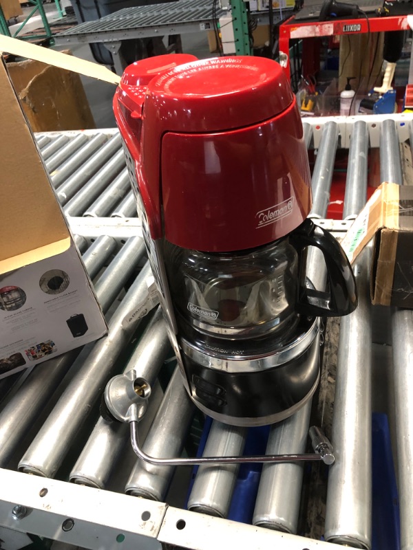 Photo 2 of ***HEAVILY USED AND DIRTY - UNABLE TO TEST - SEE PICTURES***
Coleman 10-Cup Portable Propane Coffeemaker [2000020942]