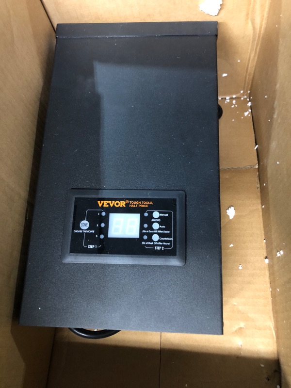 Photo 2 of (NON-REFUNDABLE) VEVOR 120W Low Voltage Landscape Transformer with Timer and Photocell Sensor, Waterproof Landscape Lighting Transformer, 120V AC to 12V AC for Outdoor, Spotlight, Pathway Light, Pool Light, ETL.