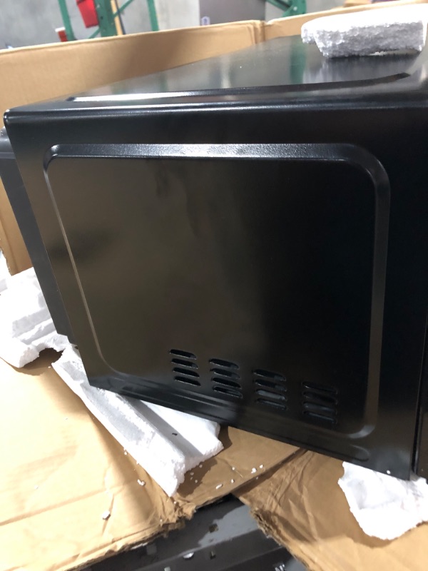 Photo 4 of ***NON REFUNDABLE******PARTS ONLY***GE JES1109RRSS 1.0 Cu. Ft. Capacity Countertop Convection Microwave Oven with Air Fry, Stainless Steel