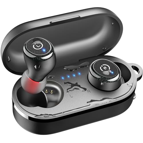 Photo 1 of TOZO T10 (Ergonomic Edition)Wireless Earbuds Bluetooth 5.3 Headphones, App Customize EQ, Ergonomic Design, 55H Playtime, Wireless Charging Case, IPX8
