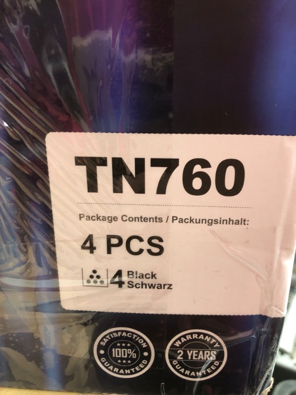 Photo 2 of E-Z Ink Pro TN760 Compatible Toner Cartridge Replacement