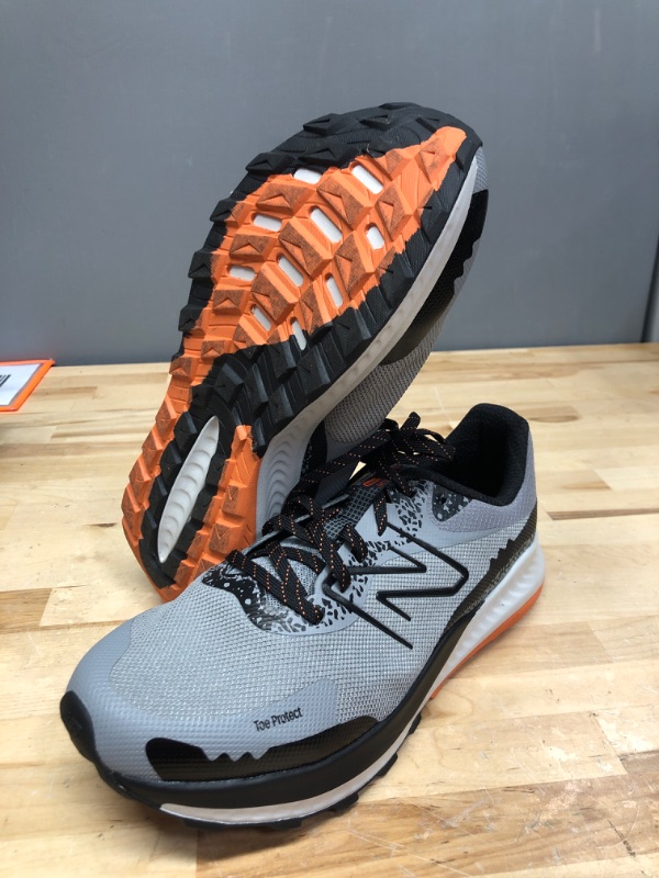 Photo 1 of New Balance Men's Nitrel 5 Medium/X-Wide Trail Running Shoes (SHADOW GREY/BLACK) - Size 10.5 2W
