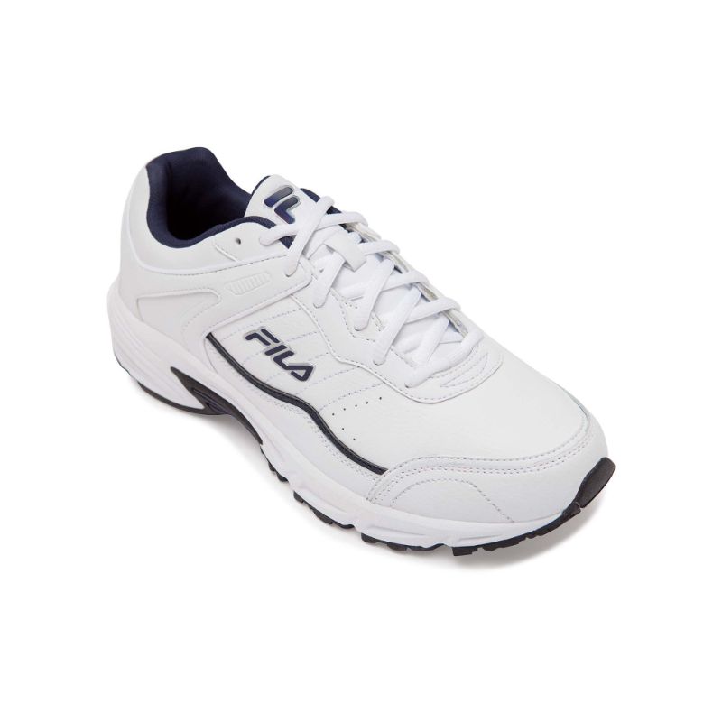 Photo 1 of Fila Memory Sportland Mens Running Shoes, 9 Wide, White
