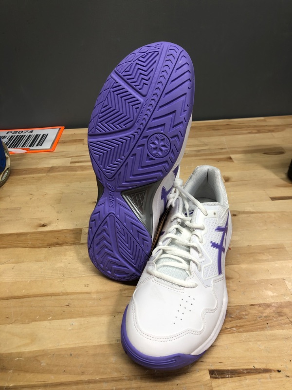 Photo 2 of ASICS Women's Gel-Dedicate 7 Tennis Shoes 11 White/Amethyst