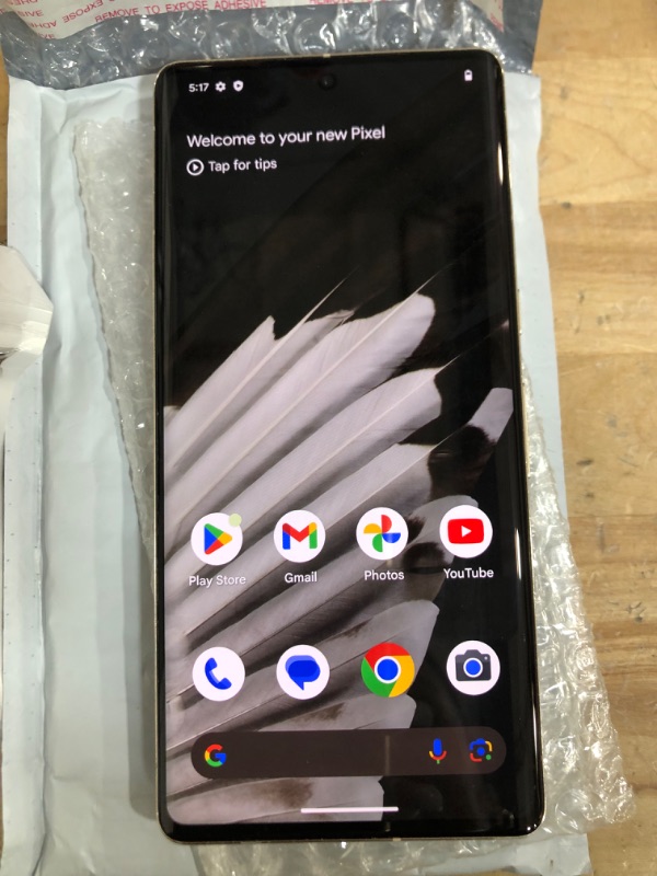 Photo 5 of Google Pixel 7 Pro 5G, US Version, 128GB, Hazel - Unlocked (Renewed) 128GB Hazel Unlocked Renewed