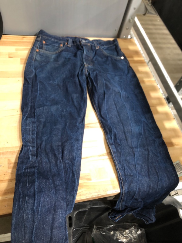 Photo 2 of Levi's Men's 501 Original Fit Jeans (Also Available in Big & Tall) Standard 33W x 32L The Rose