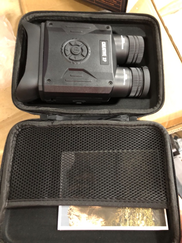 Photo 3 of **NONREFUNDABLE**FOR PARTS OR REPAIR**SEE NOTES**
CREATIVE XP Night Vision Binoculars Elite - Digital Infrared, 2.31" Screen, 4X Zoom - Essential Deer Hunting Accessories, Tactical Gear, Security Goggles, Military Grade - 128GB Card, Neck Strap, Case Elit