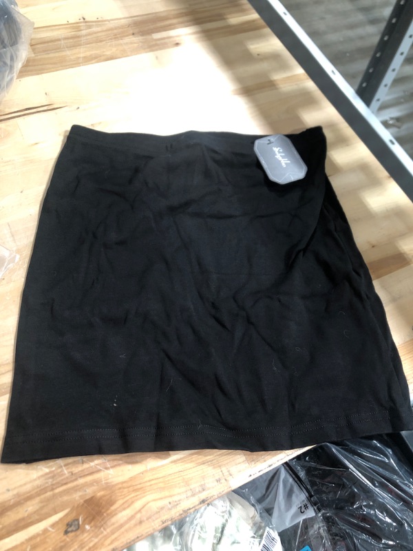 Photo 1 of Black mini skirt size medium