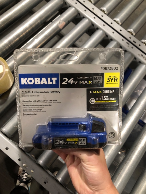 Photo 4 of (NON-REFUNDABLE) Kobalt 24-Volt Max 2.0-Ah Li-ion Compact Battery