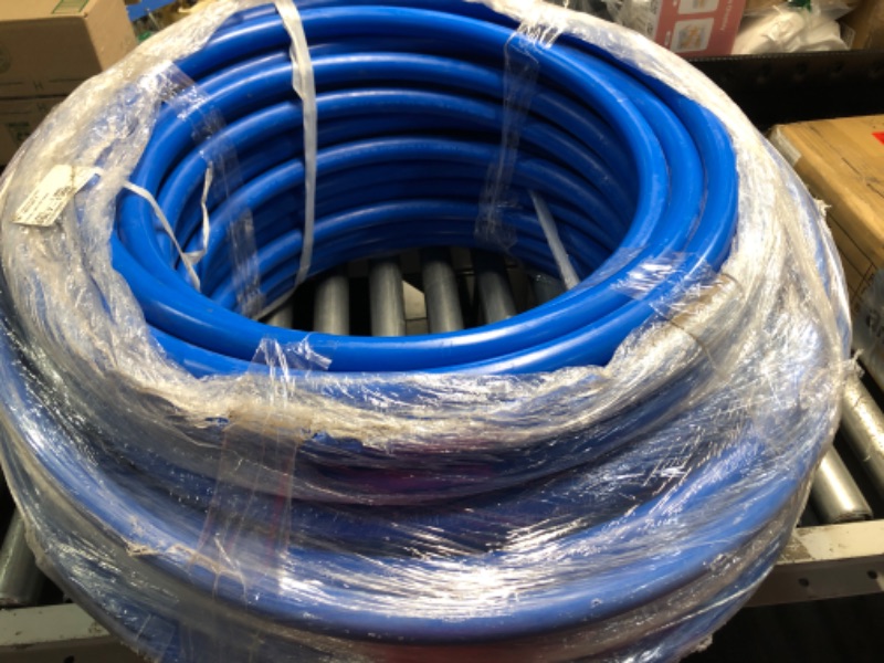 Photo 2 of **LARGE ITEM**  **LOOKS NEW** SharkBite 1 Inch x 300 Feet Blue PEX-B, PEX Pipe Flexible Water Tubing for Plumbing, U880B300