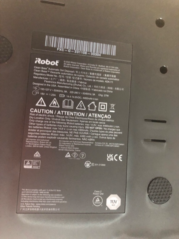 Photo 11 of **NEW, OPENED FOR INSPECTION** iRobot Roomba Combo j9+ Self-Emptying & Auto-Fill Robot Vacuum & Mop – Multi-Functional Base Refills Bin and Empties Itself, Vacuums and Mops Without Needing to Avoid Carpets, Avoids Obstacles?