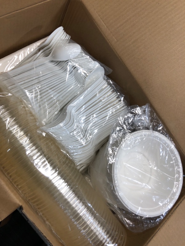 Photo 2 of (READ FULL POST) ECO SOUL Compostable Dinnerware Set (400, Square)