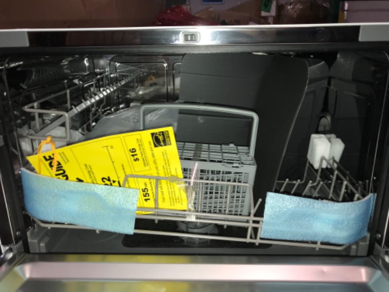 Photo 3 of **READ NOTES***
BLACK+DECKER BCD6W 6 Place Setting ENERGY STAR Portable Compact Countertop Dishwasher