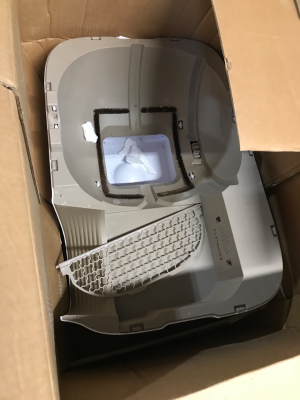 Photo 5 of **FOR PARTS***(READ NOTES) 
PetSnowy (2024 Premium Version with Mini Mesh) Snow+ Self Cleaning Automatic Litter Box with Odor Free TiO2 System Automatic Cat Litter Box Self Cleaning for 3.3-20 lbs