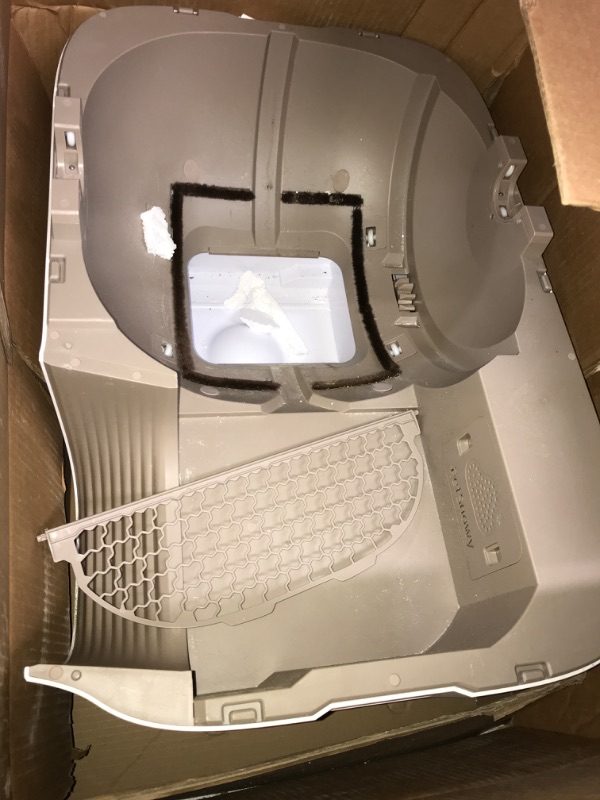 Photo 6 of **FOR PARTS***(READ NOTES) 
PetSnowy (2024 Premium Version with Mini Mesh) Snow+ Self Cleaning Automatic Litter Box with Odor Free TiO2 System Automatic Cat Litter Box Self Cleaning for 3.3-20 lbs