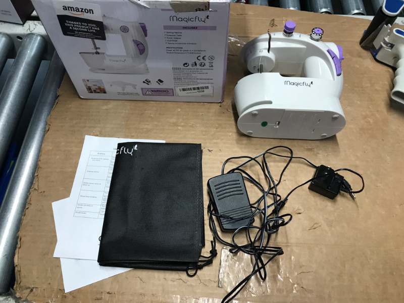 Photo 1 of **FOR PARTS**(READ NOTES)
Magicfly Mini Sewing Machine for Beginner 