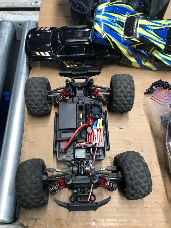 Photo 4 of **FOR PARTS**(READ NOTES)
HYPER GO H16BM 1/16 RTR Brushless Fast RC Cars for Adults, Max 42mph Electric Off-Road RC Truck, High Speed RC Car 4WD Remote Control Car with 2 Lipo Batteries for Adult, Compatible with 3S Lipo