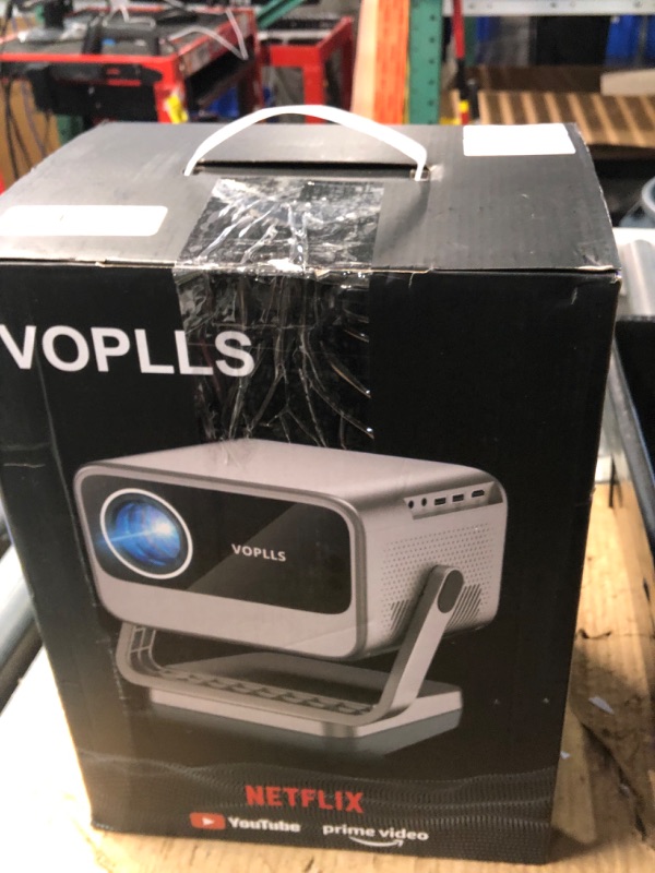 Photo 7 of [Netflix Officially and AI Auto Focus] VOPLLS 4K Projector with WiFi and Bluetooth