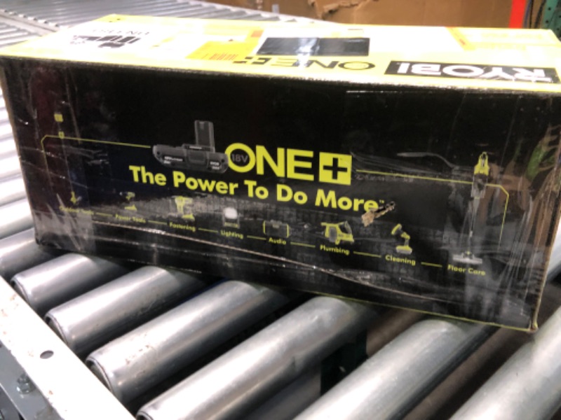 Photo 6 of ***HEAVILY USED AND DIRTY - ACCESSORIES MISSING - NO BATTERY - UNABLE TO TEST - SEE PICTURES***
RYOBI ONE+ 18V Cordless Performance Hand Vacuum Kit with 2.0 Ah Battery and Charger