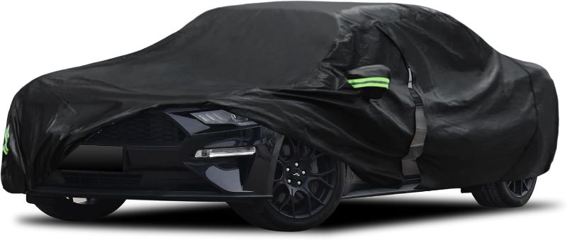 Photo 1 of ***STOCK PHOTO REFERENCE ONLY***GREY IN COLOR
Car Cover Custom Fit for Ford Mustang 1994-2023, Chevy Camaro 2010-2023, Waterproof All Weather Full Exterior Cover Rain Sun Hail Protector Car Cover with Door Zipper