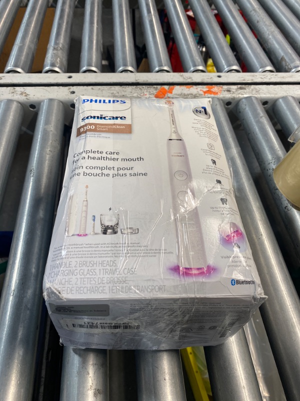 Photo 5 of **NONREFUNDABLE**FOR PARTS OR REPAIR**SEE NOTES**
Philips Sonicare DiamondClean Smart Electric, Rechargeable Toothbrush for Complete Oral Care – 9300 Series, White, HX9903/05